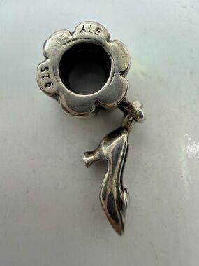 Pandora Stiletto High Heel Dangle Charm 790420 Sterling Silver ALE